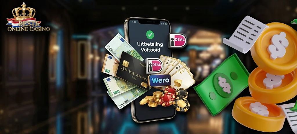 Snel geld storten en uitbetalen met iDEAL en Wero bij casino's.
